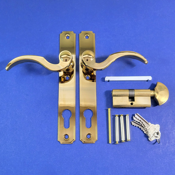 Atrium | Atrium Swing Door Lockset 55-126PB | Patio Door Repair Parts