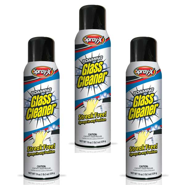 SprayX Foaming Glass Cleaner 59101 59101