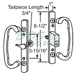 2265 Sash Controls Handle 13-291K Keylock 5