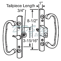 2265 Sash Controls Handle 13-291BZK Bronze 4