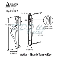 Asland Inspirations Handle 13-335oRBZK-NS