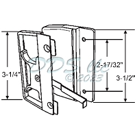 Patio Door Screen Handle 14-52