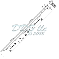 Mortise 2 Point Lock 16-612ss 2