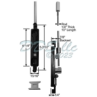 Mortise Flush Bolt 19-427BZ