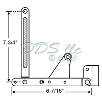 Egress Bottom Hinge Assembly 28-80RH