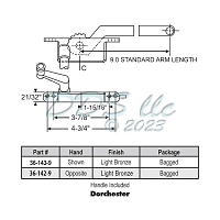 Face Mount Casement Operator 36-143-9