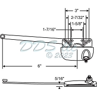 Sill Mounted Casement Operators 36-213-1E