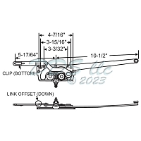 Sill Mounted Casement Operator 36-336