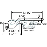 Face Mount Casement Operator 36-431-1