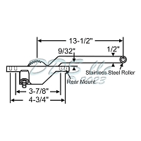 Rear Mount Casement Operator 36-439-3