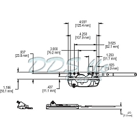 Sill Mounted Casement Operator 36-555EN