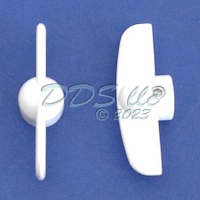 T Handle White 37-113W