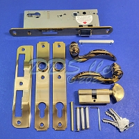 Atrium Swing Door Lockset 55-126PB 3