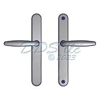 Amesbury Truth Swing Door Handle Set 55-251sn