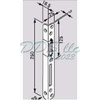 Right Hand Strike Plate 56-763RH