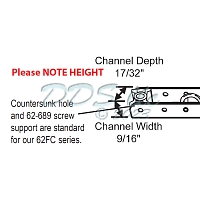 62FC Series Tilt Channel Balance 62FC-27B-24 2