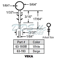 Bulb Weatherstripping 63-193W Bulb Weatherstripping 63-193W