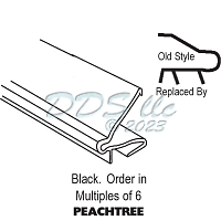 Leaf Weatherseals 63-381B Leaf Weatherseals 63-381B
