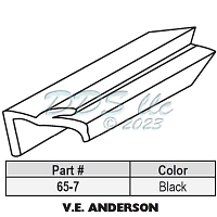 Snap In Vinyl Glazing Bead 65-7 Snap In Vinyl Glazing Bead 65-7