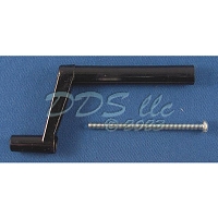 Black Plastic Crank Handle 771P BLK Black Plastic Crank Handle 771P BLK