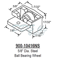 Sliding Window Rollers 900-10416NS