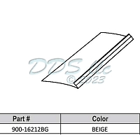 Snap In Vinyl Glazing Bead 900-16212BG Snap In Vinyl Glazing Bead 900-16212BG