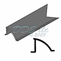 Vinyl Glazing Bead 900-16422G