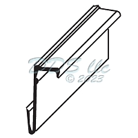 Snap In Vinyl Glazing Bead 900-18453W