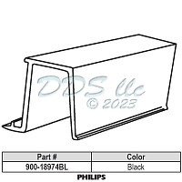 Snap In Vinyl Glazing Bead 900-18974BL