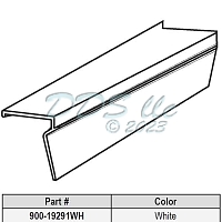Snap In Vinyl Glazing Bead 900-19291WH