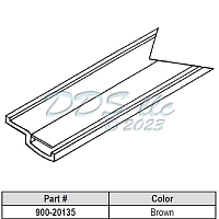 Snap In Vinyl Glazing Bead 900-20135