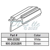 Snap In Vinyl Glazing Bead 900-20292