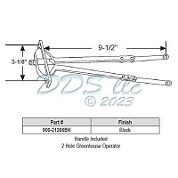 Greenhouse Operator 900-21266BK