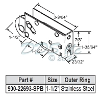 Tandem Patio Door Roller 900-22693-SPB