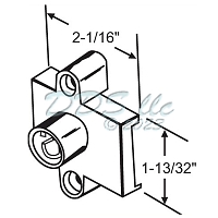 Capitol Key Cylinder Housing 900-9639