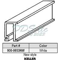 Snap In Vinyl Glazing Bead 900-9953NW
