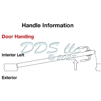 Handle M112PL Left Hand 8752403 3