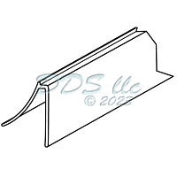 Vinyl Glazing Bead WGB 90 6 WH