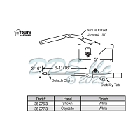 Rear Mount Casement Operator 36-276-3 3