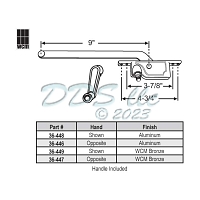 Face Mount Casement Operator 36-448