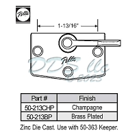 Sweep and Sash lock 50-213BP