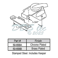 Sweep and Sash lock 50-658A