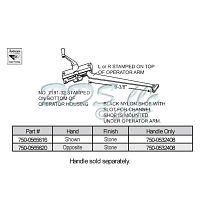 Sill Mounted Casement Operators 750-0565620