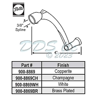 Pella White Crank Handle 900-8869WH