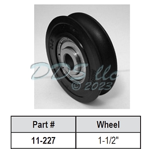 Precision Bearing Nylon Wheel 11-227 2