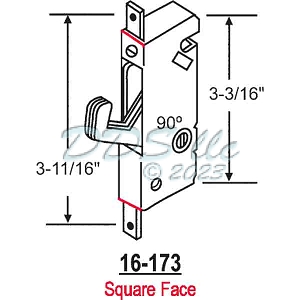 Mortise Lock 16-173 2