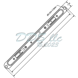 Mortise 2 Point Lock 16-612 2