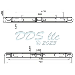 Mortise 2 Point Lock 16-775B 2