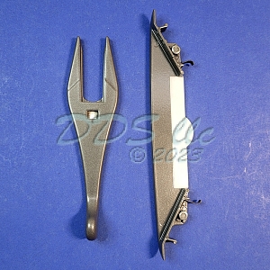 Ashland Bronze Casement Handle and Bezel 34-179BZ 3