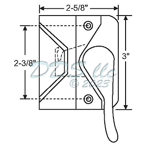 Truth Casement Lock 34-64-2 2